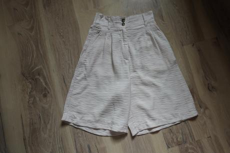 Viskozovo-ľanové kraťasky h&m, h&m,34