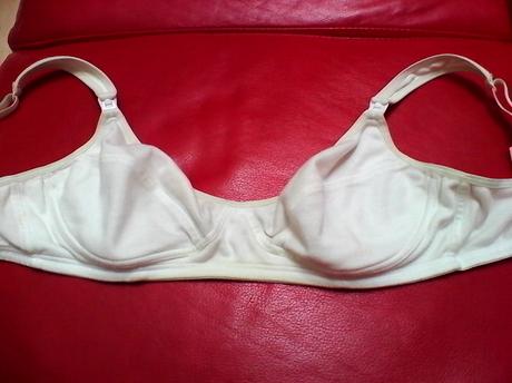 Biela podprsenka na kojenie, f&f,75d
