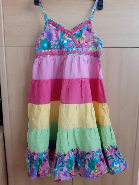 Dievčenské letné šaty, 128