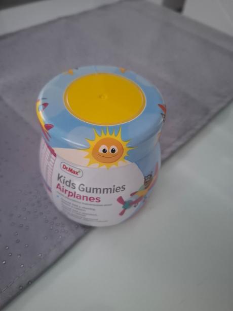 Gumové vitamíny pre deti lietadielka, 