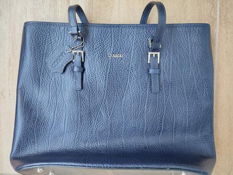 Taška tmavomodrá, lasocki