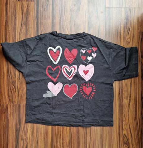 Volný crop top, zara,152