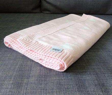 Ruzova hviezdickova deka mamas & papas,