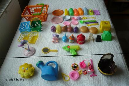 Balík hračiek pre malých obchodníkov,