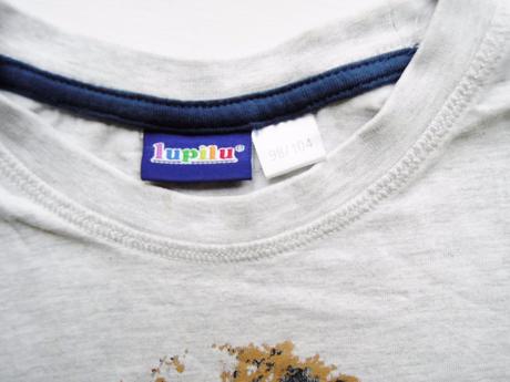 Chlapčenske tricko s potlačou zvieratka 98/104, lupilu,98