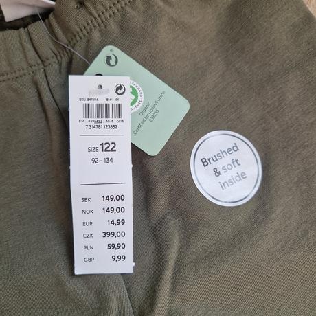 Uz len 1ks čierne leginy lindex, lindex,122