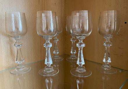 Vinove pohare 6 ks,