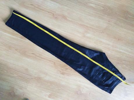 Lesklé nohavice 36/38, m