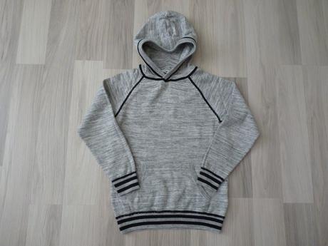 Pulóvrik s kapuckou_122/128, h&m,122