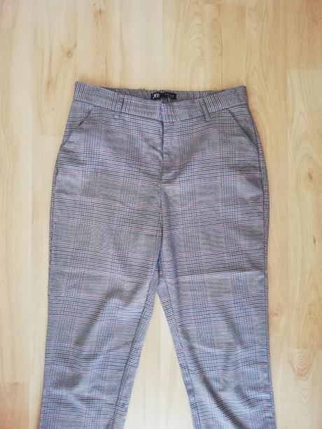Kárované nohavice zara, zara,l