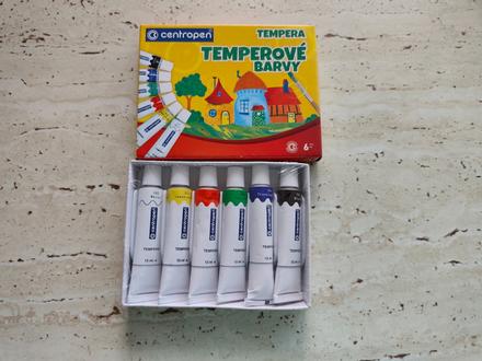 Temperové farby, 