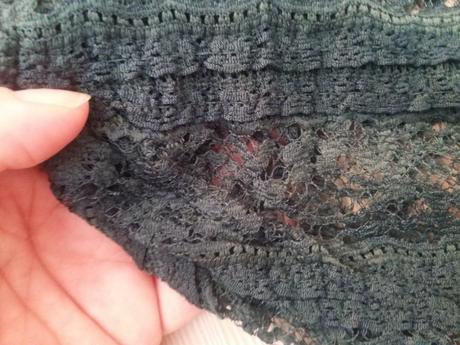 Zelené čipkovane bolerko, m