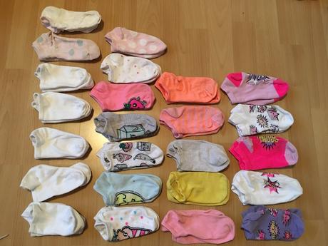 Ponožky - členkové 24 párov, 29