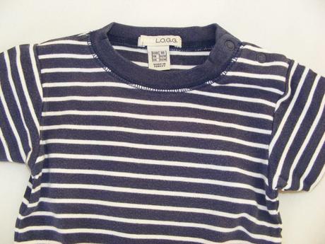 Prúžkavé tričko h&m - 80/86, h&m,80