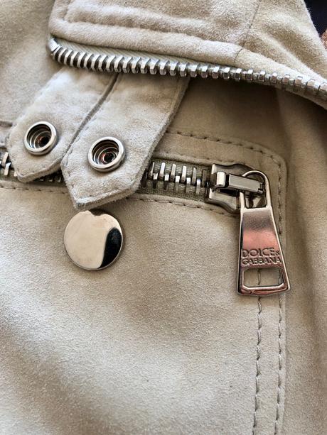 Dolce & gabanna originál kožená bunda, 38