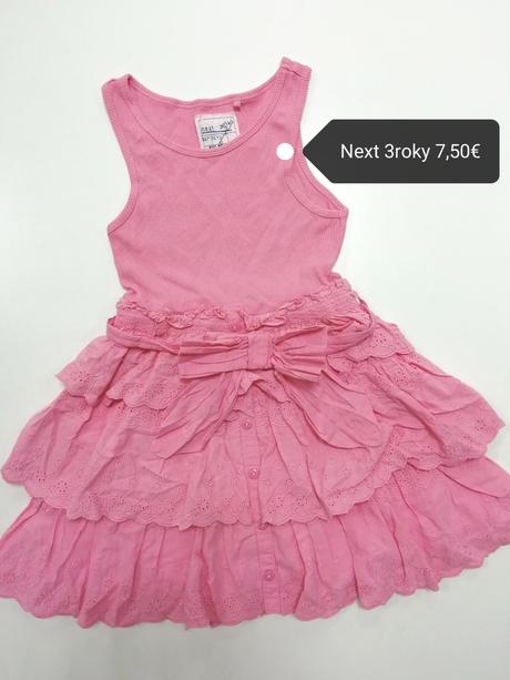 Volanikové šaty next, next,98