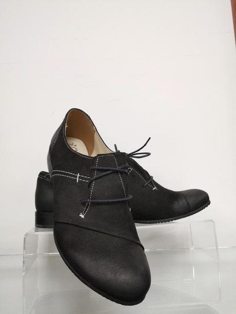 Dámske jarné kožené topánky 5798 z, 36 / 38 / 40