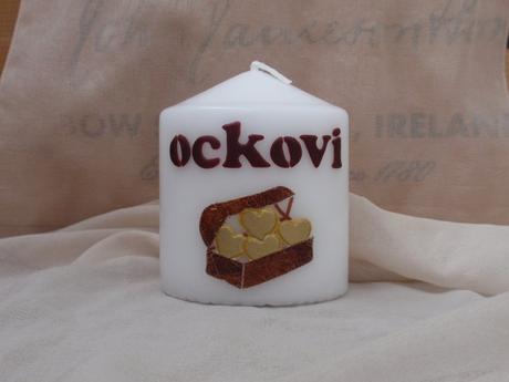 Sviečky s textom, 