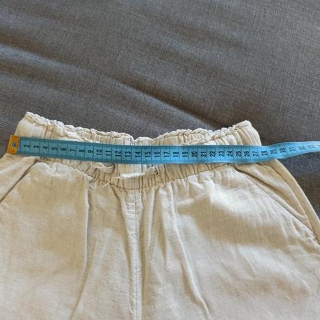 Nohavice z ľanovej zmesi, h&m,140