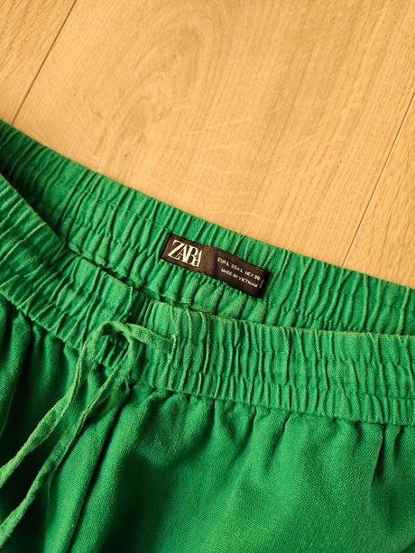 Dlhé široké nohavice s vysokým pásom zara, zara,l