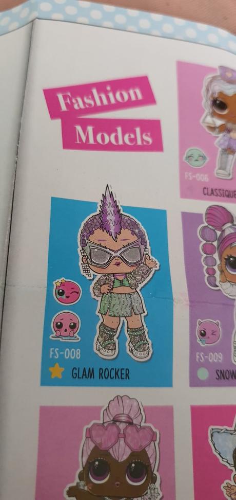 Lol bábika glam rocker,