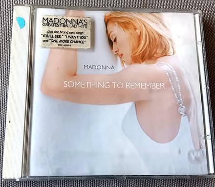 Cd madonna - something to remember, 