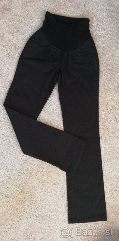 Tehotenske elegantne nohavice vel. 36/38, s