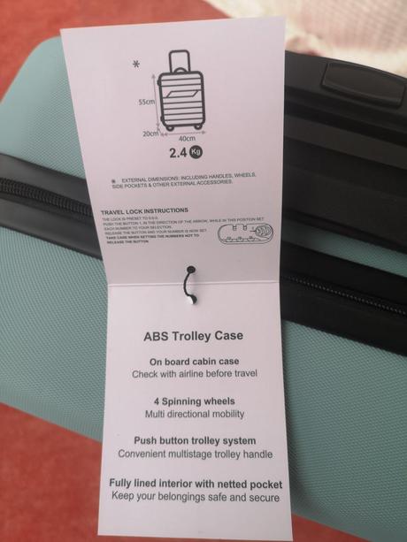 Elevate cestovný príručný kufor na palubu, 