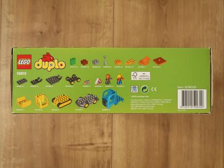 Lego duplo 10812 - pásový bager a nákladiak, 