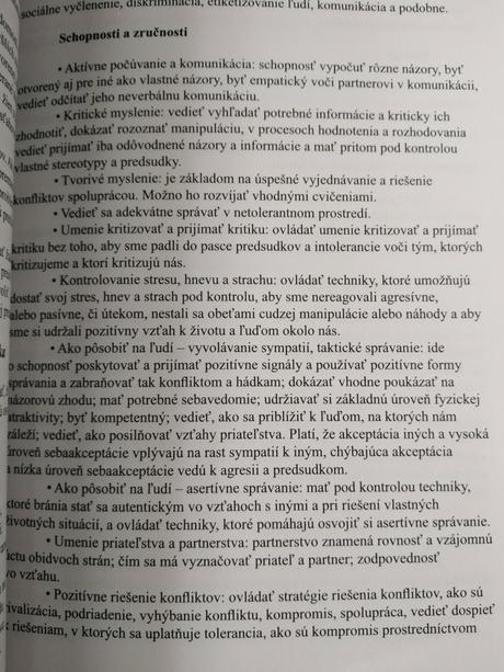 Výchova k tolerancii, 