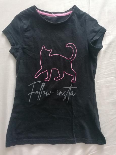 Tričko čierne veľ 134, 134