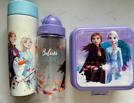 Ana & elsa 2x fľaša  desiatnik, 