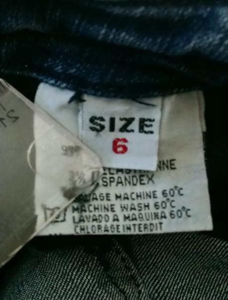 Dámske elastické rifle skinny, d.f.d. jeens, s