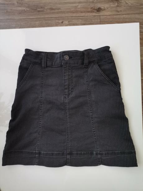 Pásiková riflová sukňa, reserved,164