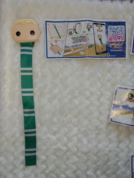 Harry potter kinder surprise s papierikmi,