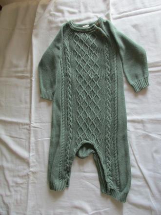 Pletený overál h&m č.74, h&m,86