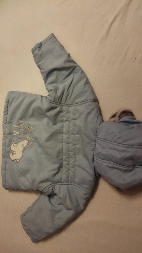 Zimná bunda,veľ.86+ciapka, 86