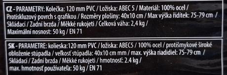 Kolobežka spokey, spokey