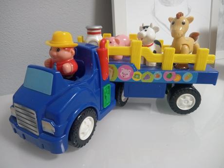 Autíčko so zvukmi piesňou old mac donald, 