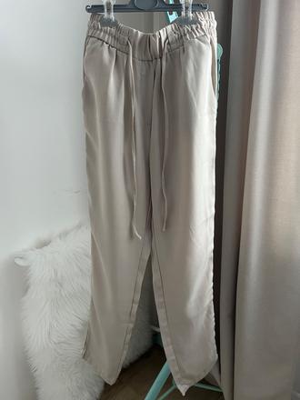 Béžové nohavice, s