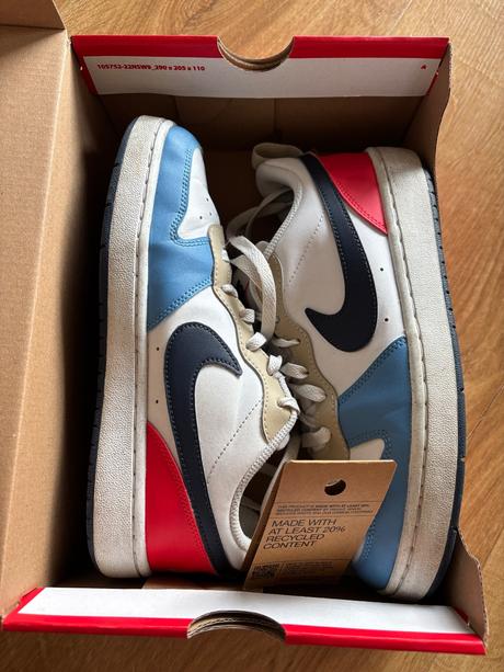 Chlapčenské kožene tenisky nike court, nike,39