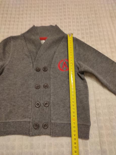 Štýlová mikina na gombíky, v.80,super, pepco,80