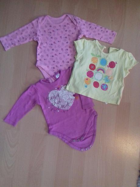 2x body+ tricko kratky rukav vel.68, 68–80