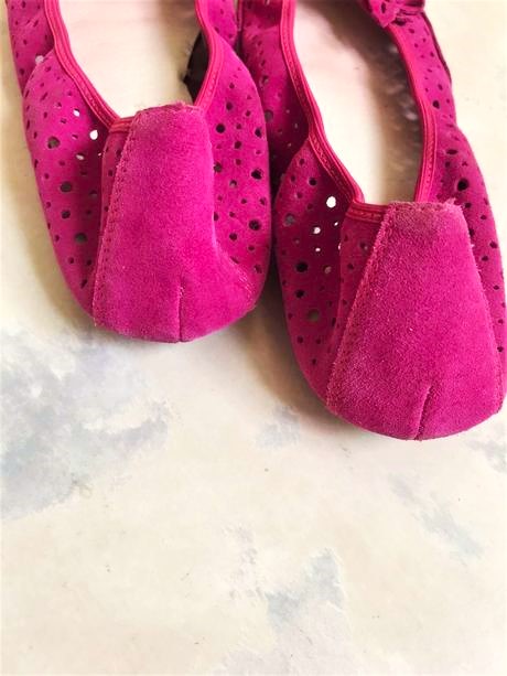 Kožené semišové balerínky, rieker,38