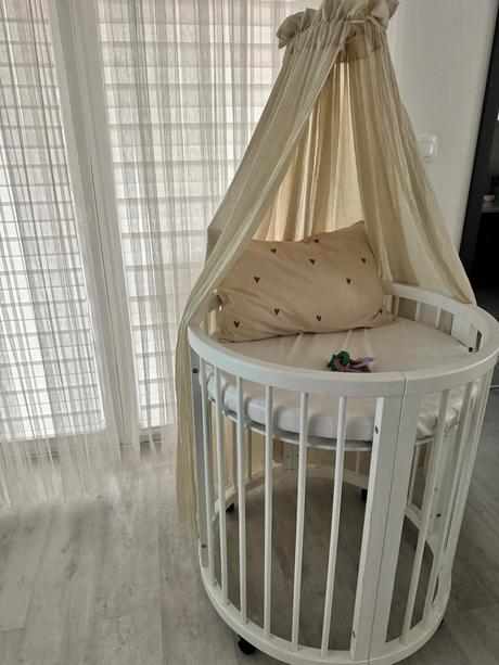 Rastúca postielka 7v1, šírka (cm): 60,dĺžka (cm): 120