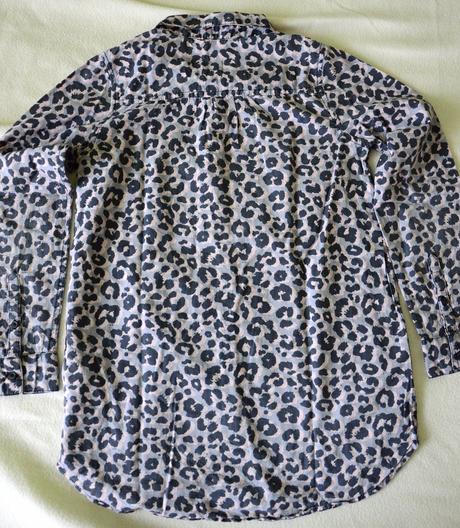 Blúzka - košeľa tigrovaná, h&m,146