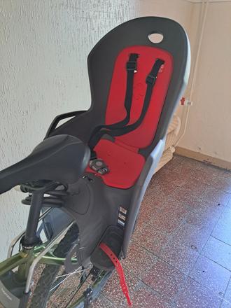 Detská sedačka na bicykel,