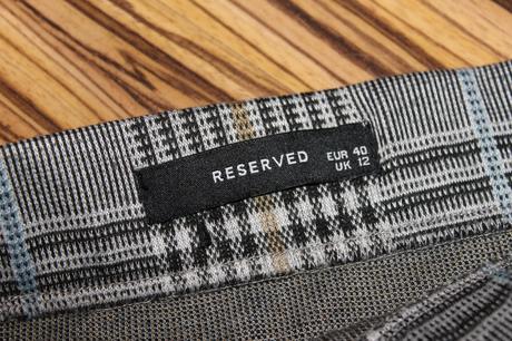 Károvaná midisukňa reserved v. 40, reserved,40