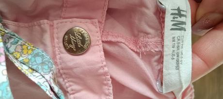 Krátke letné nohavice 116 top stav, h&m,116