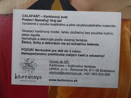 Veterný mlyn z kartónu,